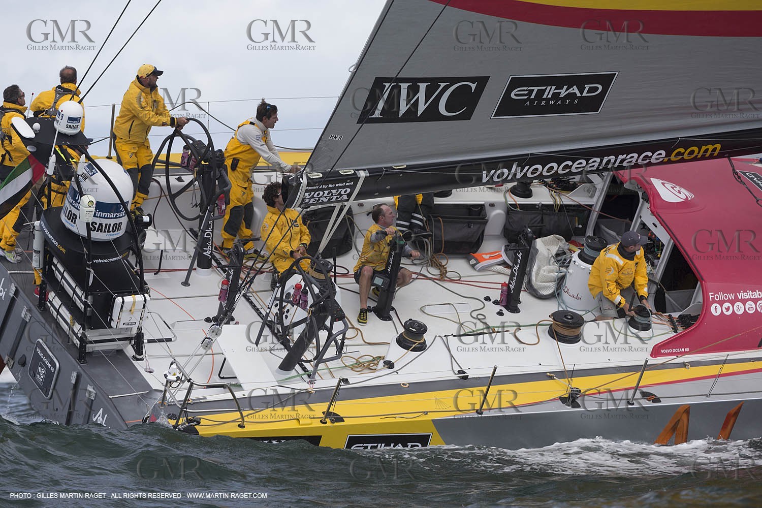15 11 2014, Cape Town (ZAF), Volvo Ocean Race 2014-15, Team Alvimedica, In Port Race