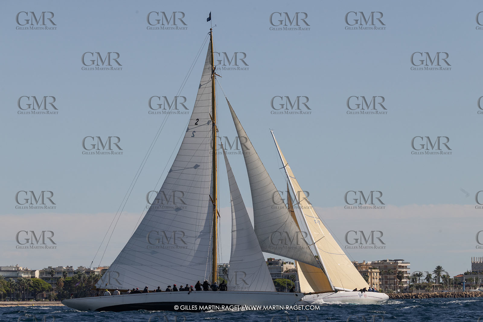 24 09 2025, Cannes (FRA), Régates Royales 2025, Race Day 3