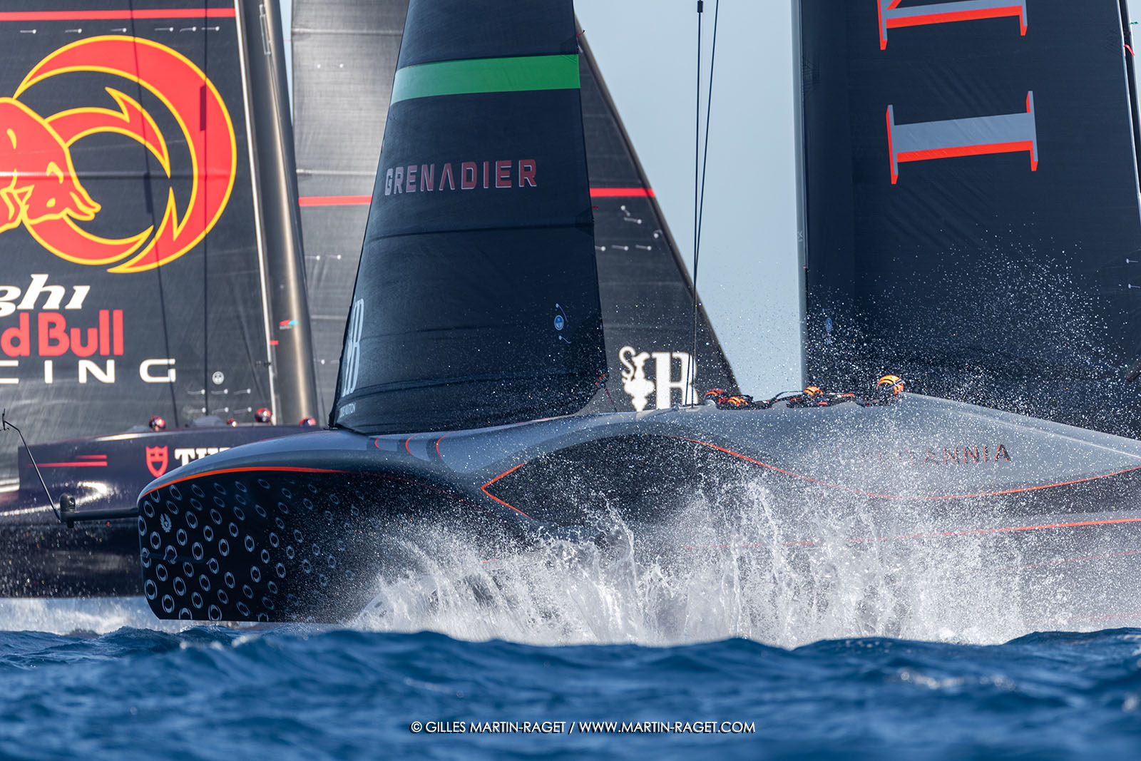 16 09 2024, Barcelona (ESP), 37th America's Cup, Louis Vuitton Cup Semi-final, Race Day 2