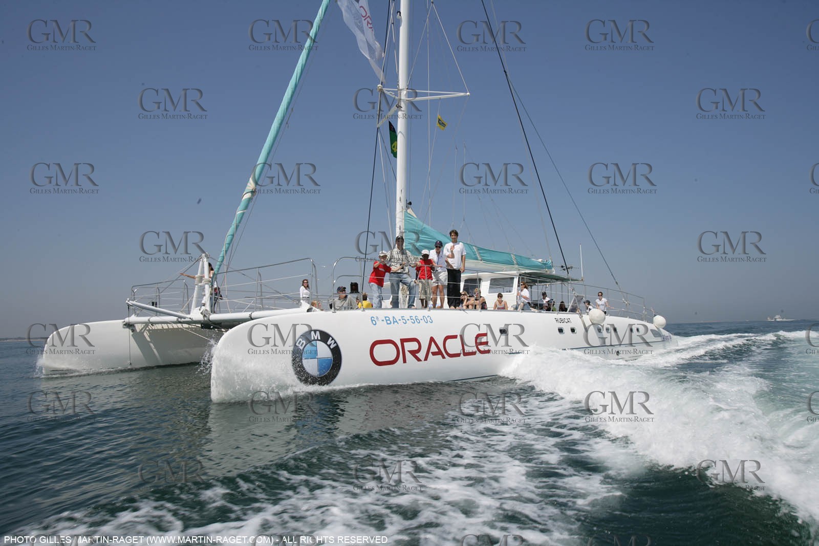 18 04 2007-Valencia (Spain)- 32nd America's Cup - Louis Vuitton Cup - RR1 - DAY 3 - BMW ORACLE Racing