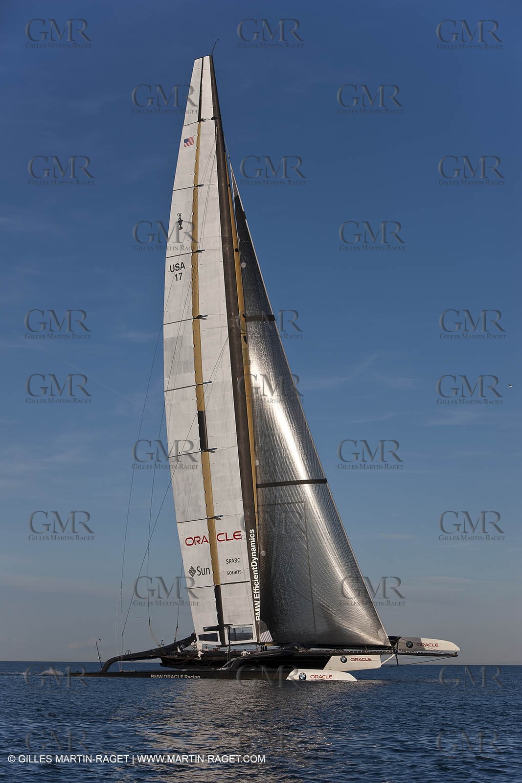 27 01 2010 - Valencia (ESP) - 33rd America's Cup - BMW ORACLE Racing - Training in Valencia