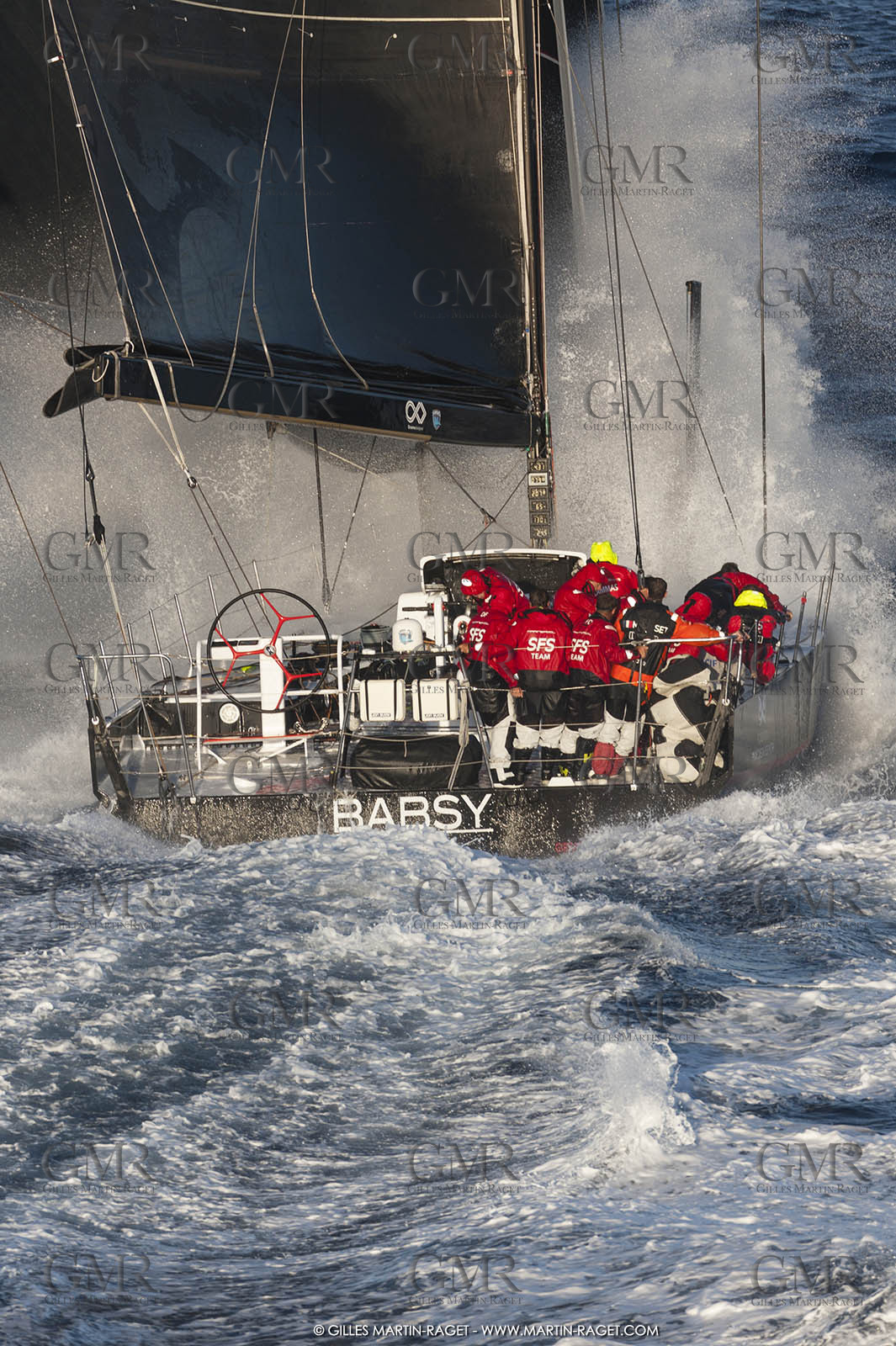 09 10 2017, Calvi (FRA,20), VOR 70 Babsy, Tentative de record autour de la Corse à la voile, skipper Franck Cammas