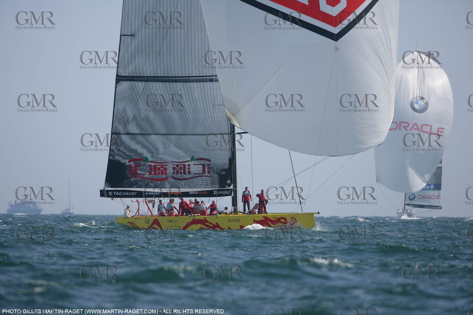 30 04 2007-Valencia (Spain)- 32nd America's Cup - Louis Vuitton Cup - RR2 - Day 2 - BMW ORACLE Racing