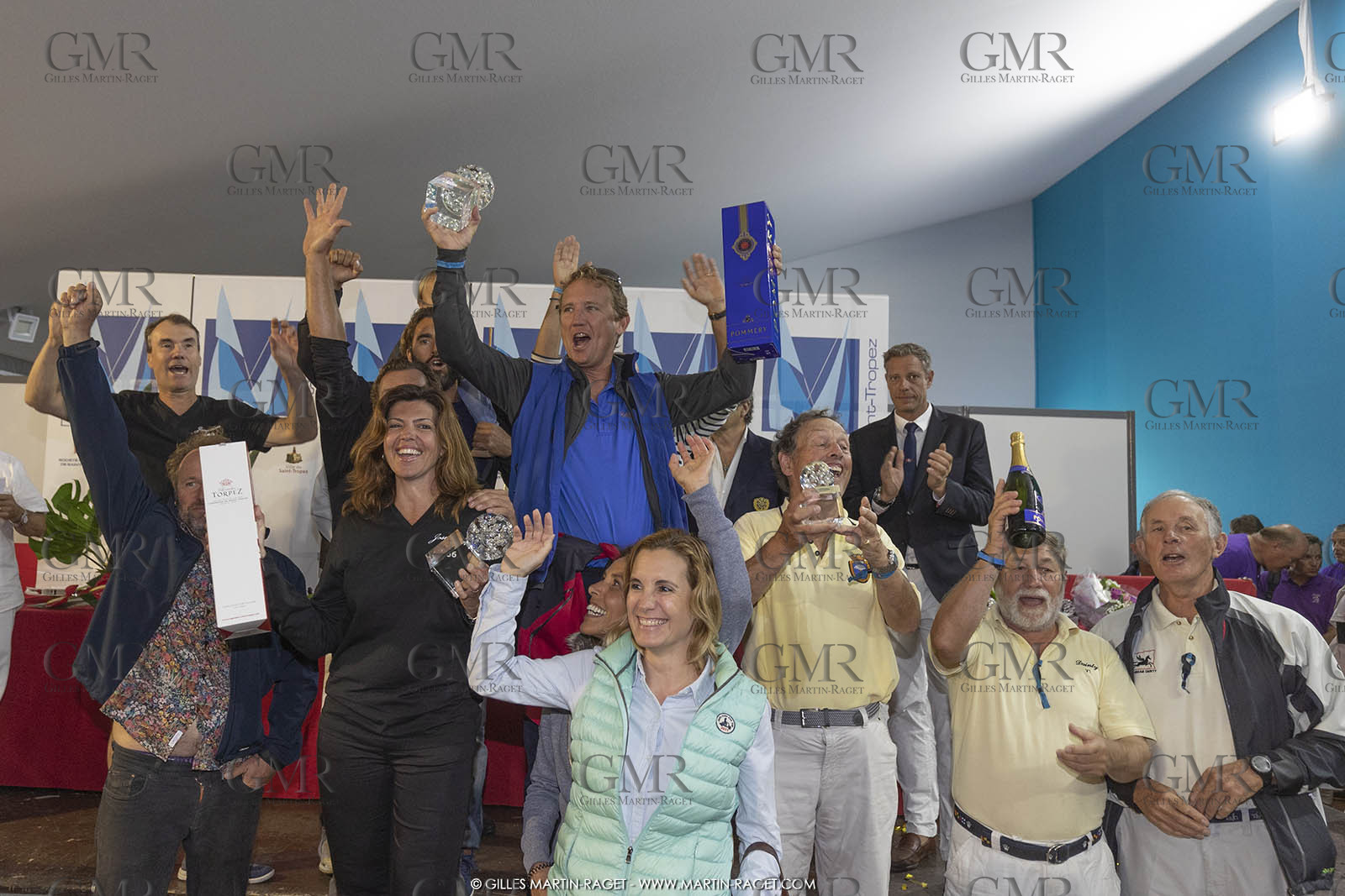 7 10 2018 Saint-Tropez (FRA,83), LEs Voiles de Saint-Tropez 2018, jour 8, prize giving