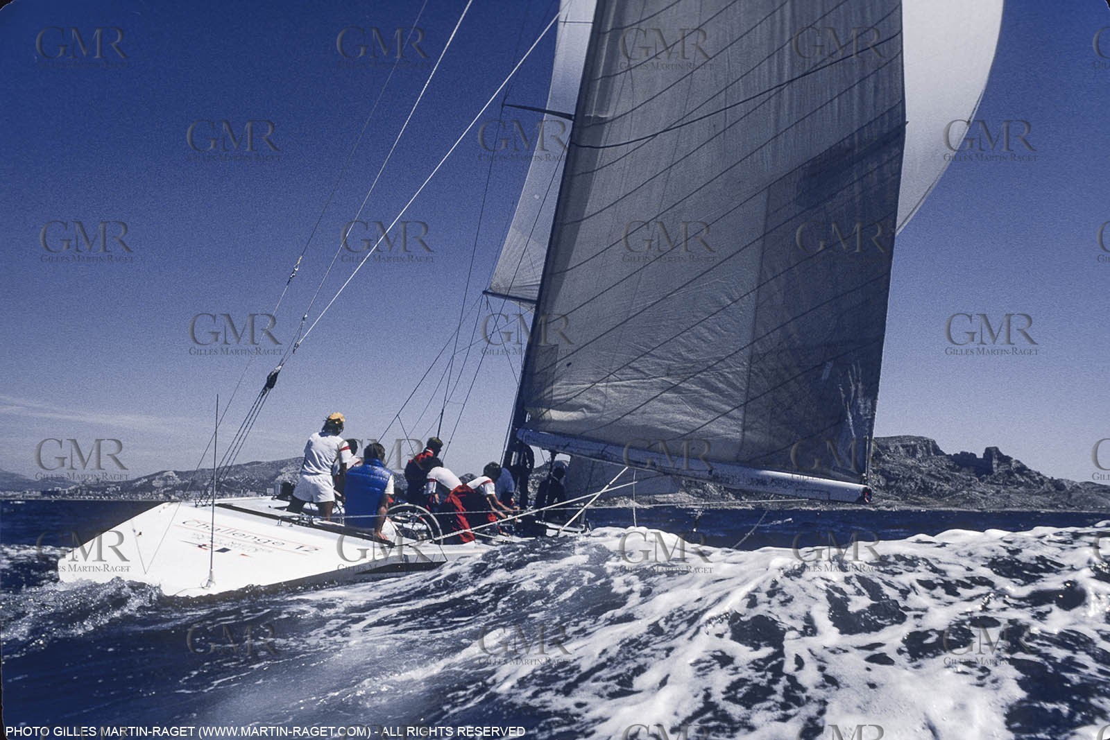 Sailing, Yacht Racing, 26th America's Cup Fremantle 1987, Challenge France
