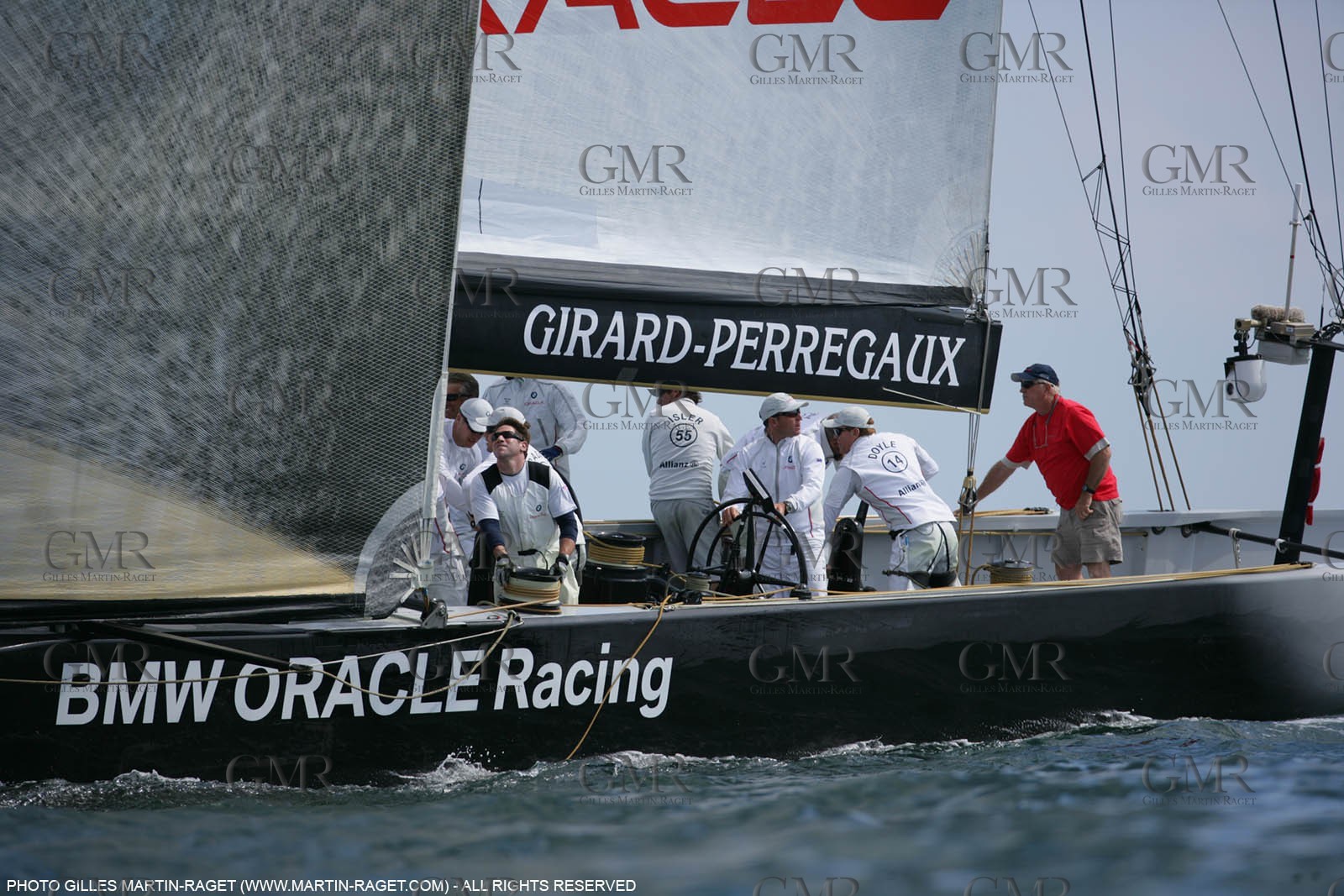 29 04 2007-Valencia (Spain)- 32nd America's Cup - Louis Vuitton Cup - RR2 - Day1 - BMW ORACLE Racing