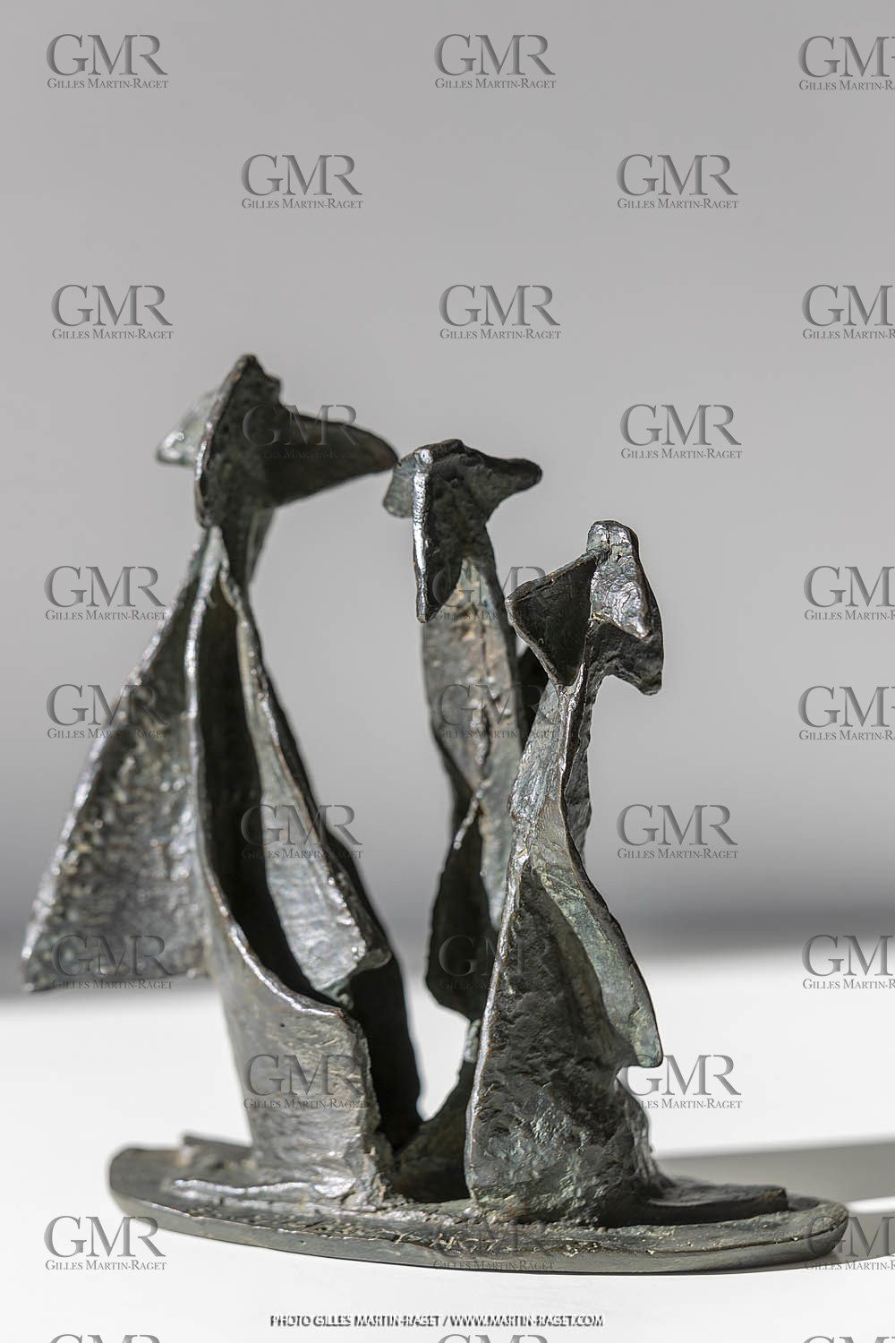 19 02 2020, Marseille (FRA,13), Oeuvre de Germaine Richier, Le Crochet ou Hydre 1954, Bronze patiné foncé, Numéroté HC1, Fondeur Susse, Paris, 14 x 13 x 7 cm, Collection particulière