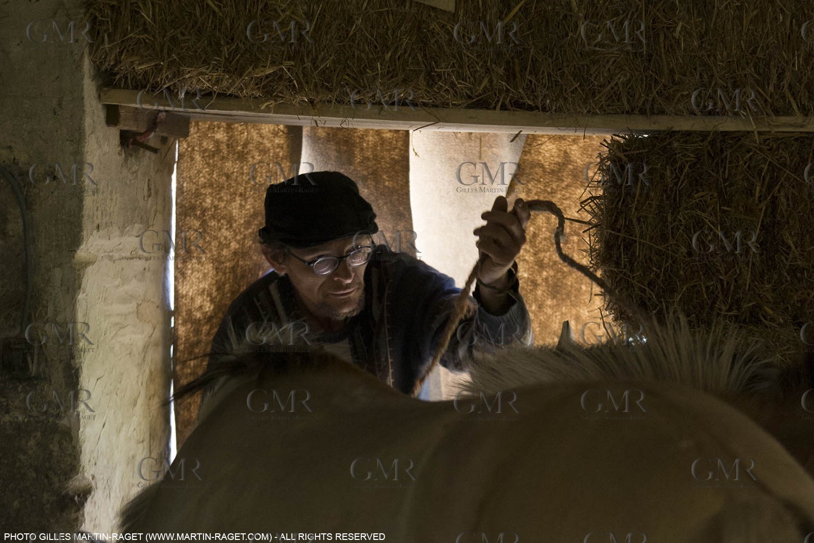 14 11 2015, Saint-Etienne du Grès (FRA,13), fabrication traditionelle de l'huile d'olive au moulin de la Croix