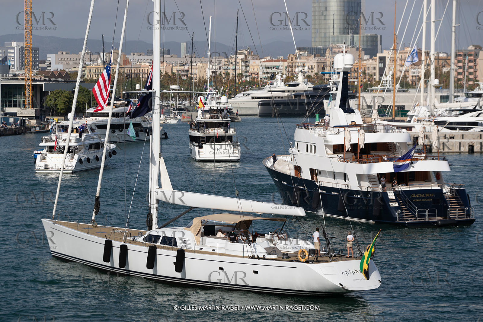 13 10 2024, Barcelona (ESP), Louis Vuitton 37th America's Cup, Final Match, Race Day 2