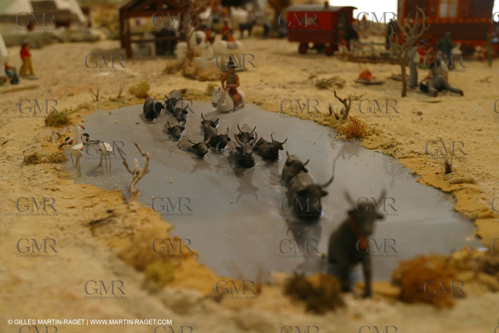 Great crib from les Saintes Maries de la mer (FRA, 13) for Christmas, December 2010