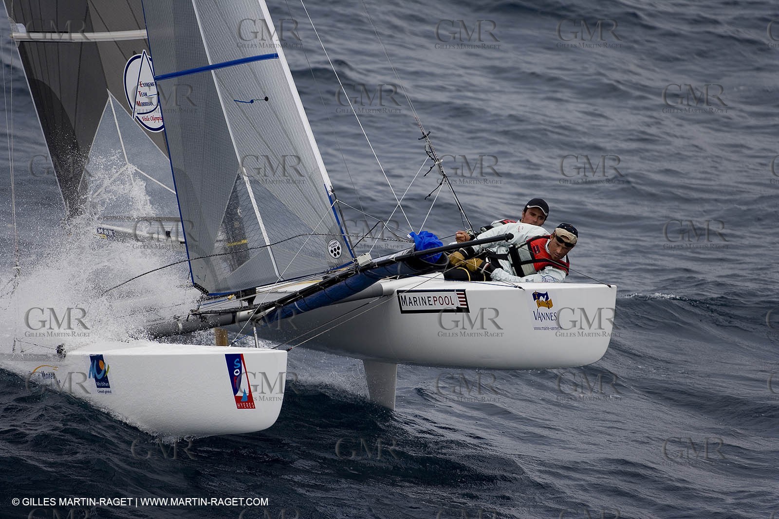 26 04 2007 - 2007 Semaine Olympique Française - Hyères (South of France) - Day 5 - Team France - Tornado - BESSON-JARLEGAN
