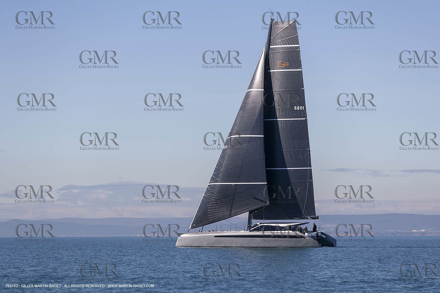 05 02 2019, La Grande Motte (FRA,34), Gunboat 68 sail testing  2