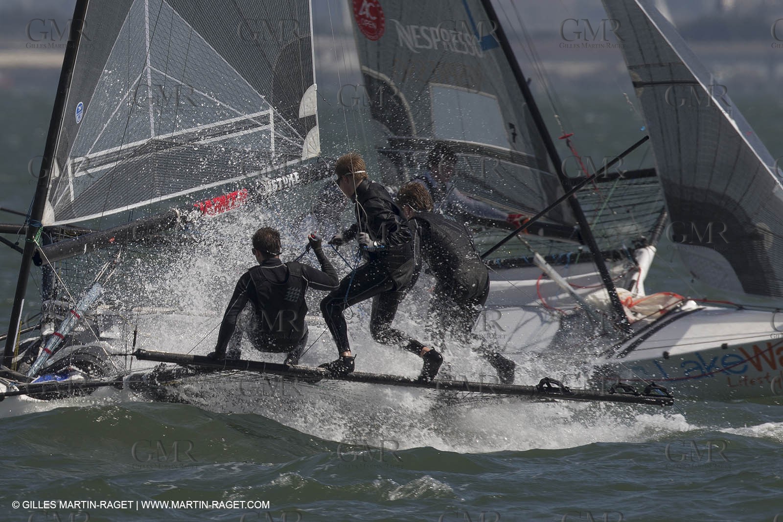 09 09 2013 - San Francisco (USA,CA) - 34th America's Cup - AC Open - 18ft racing