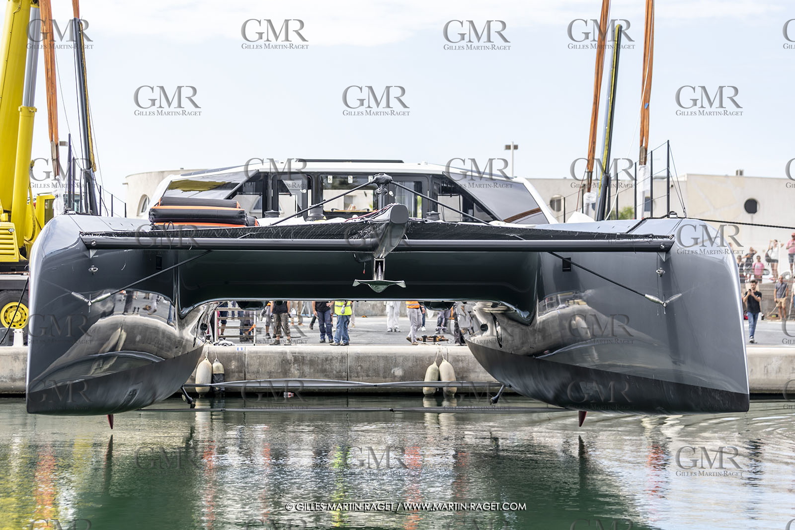 22 07 2020, La Grande Motte (FRA), Gunboat, Gunboat 68 SeaTilt launch