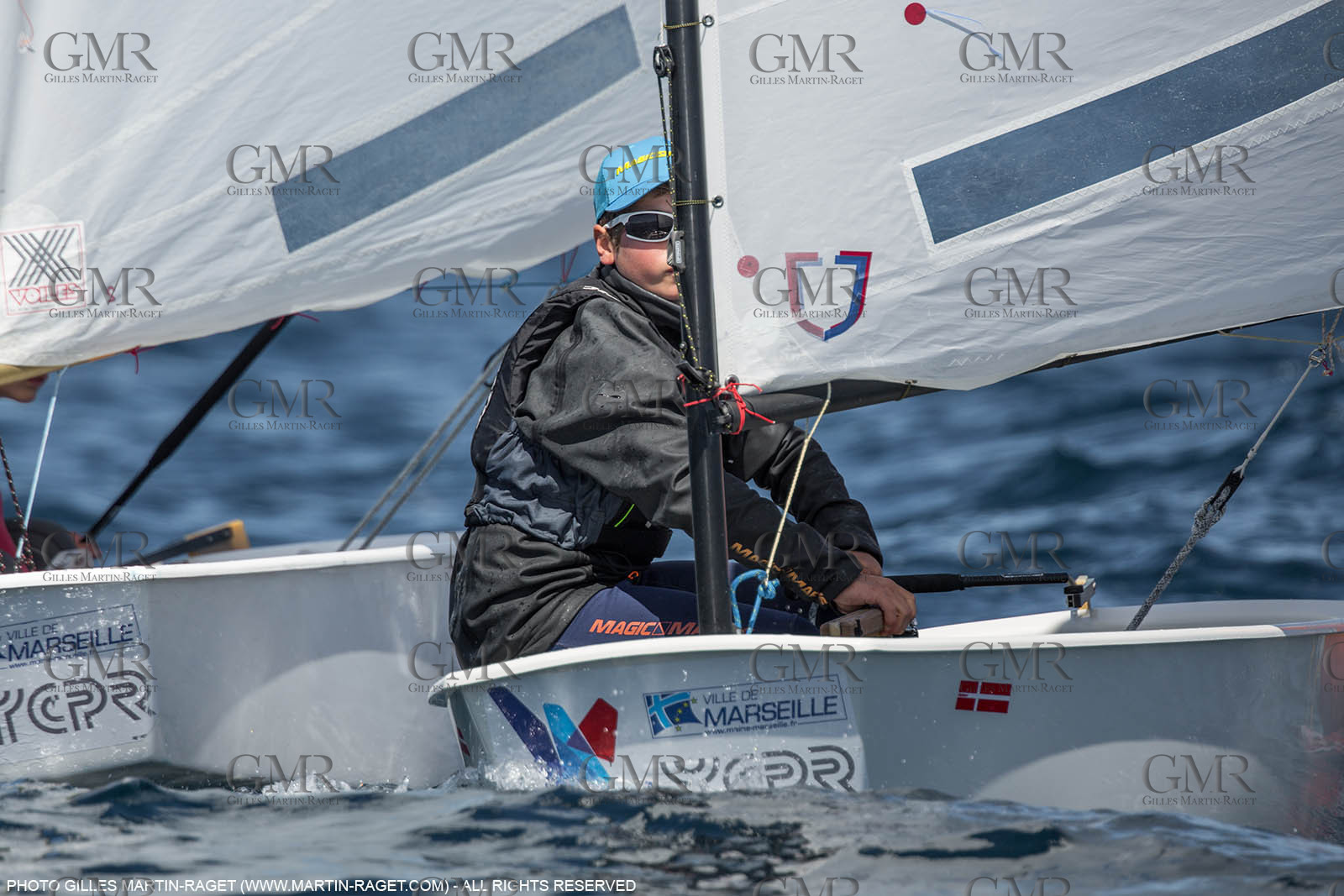 14 04 2016, Marseille (FRA,13), SNIM Dériveurs, Coupe Internationale de Printemps Optimist, Day 4