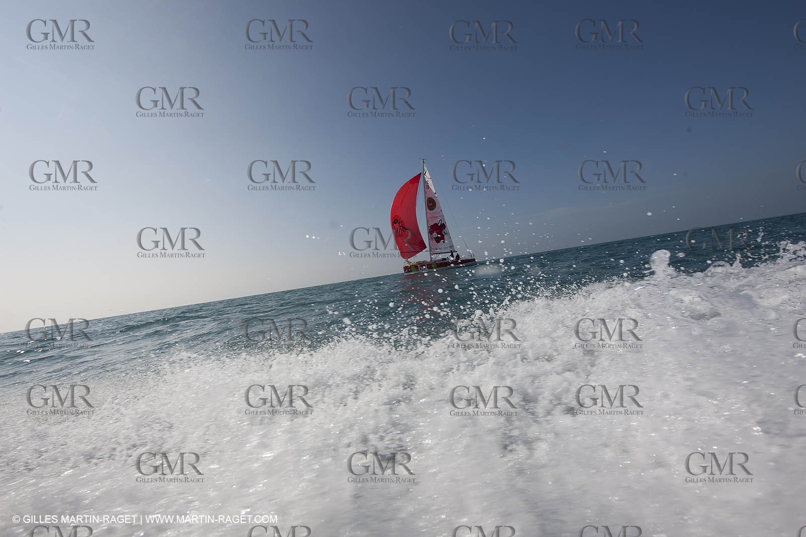 13 03 2010 -  La Grande Motte   Port Camargue (FRA) - Groupe Bel - Kito de Pavant   Sebastien Audigane training for Transat AG2R