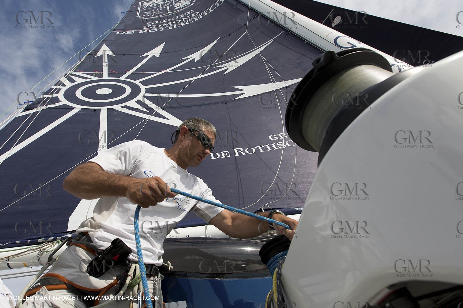 05 07 2012 - New York (USA) - Ocean Krys Race - Speed runs in fornt of NY city