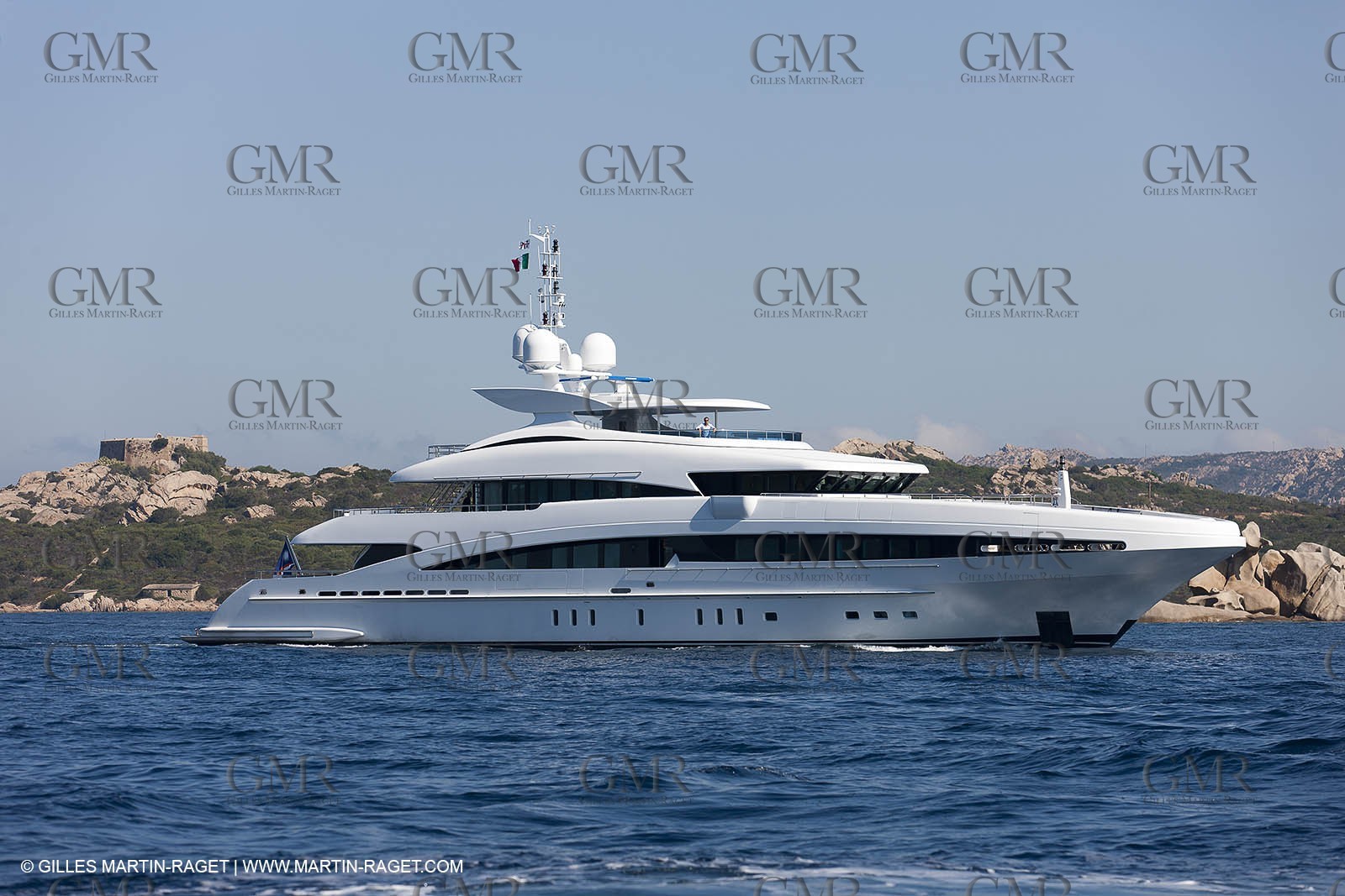 18 08 2011 - La Maddalena (ITA, Sardinia) - Motor yacht Inception