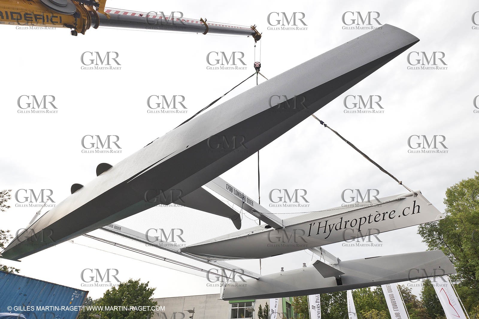 23 08 2010 - Ecublens (SUI) - L'Hydroptère.CH - Sortie de chantier