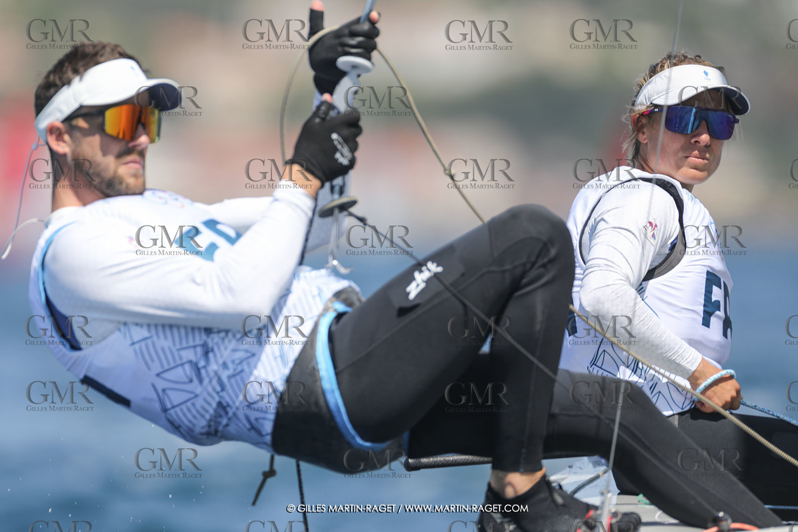 23 07 2024, Marseille (FRA), Paris 2024 Olympic Games, Sailing, Free trainings