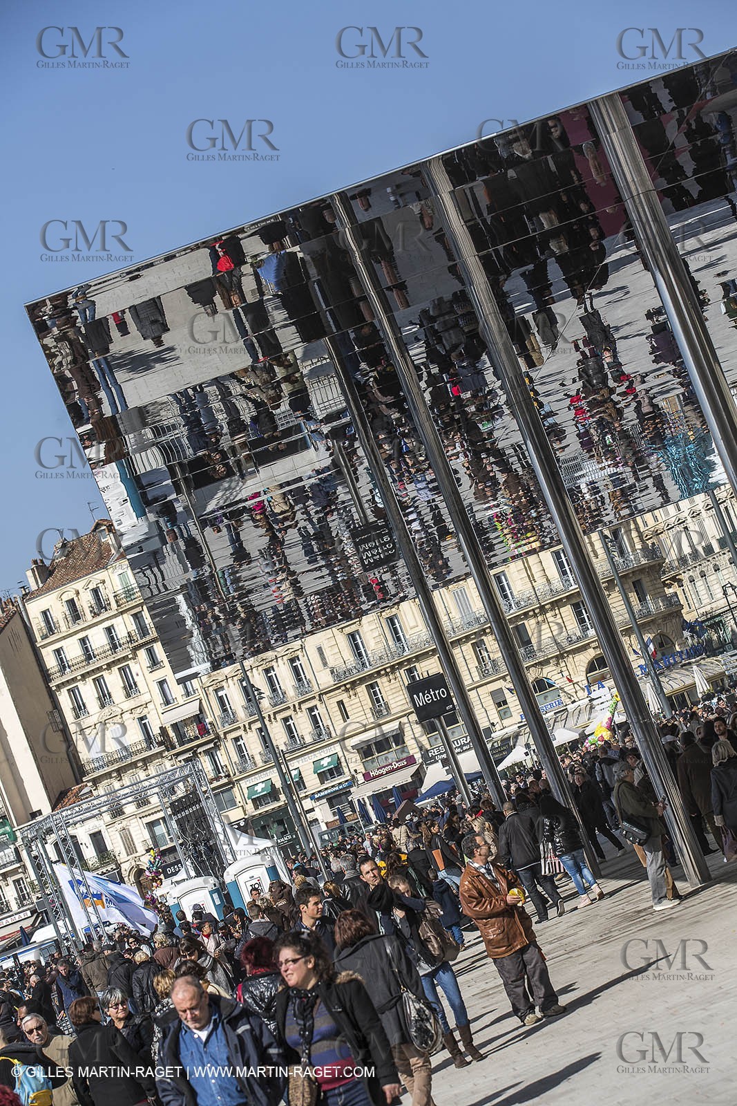 02 02 2013 Marseille (FRA,13) - Opening of the shadehouse and renovated historical Vieux Port