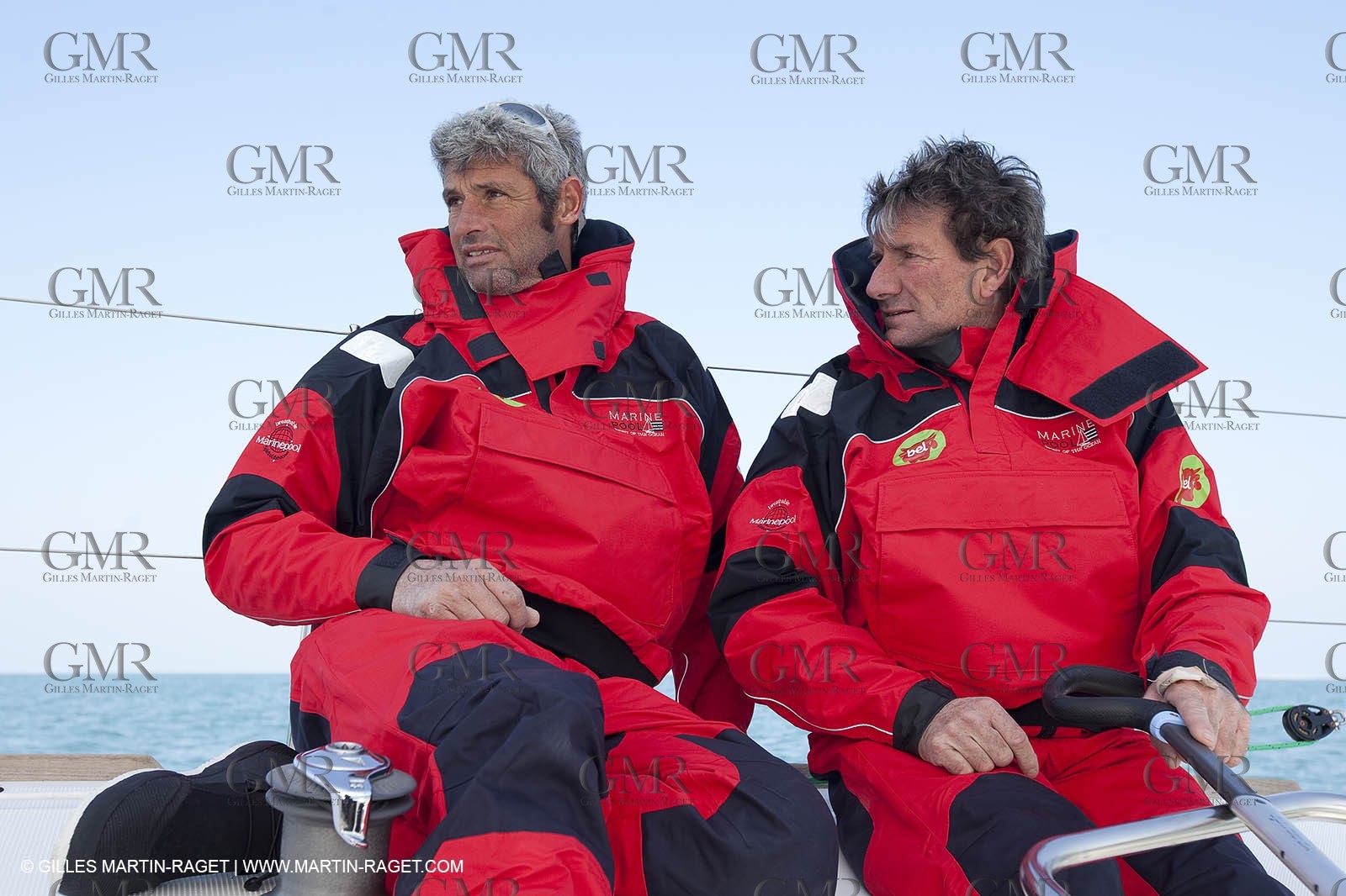 13 03 2010 -  La Grande Motte   Port Camargue (FRA) - Groupe Bel - Kito de Pavant   Sebastien Audigane training for Transat AG2R