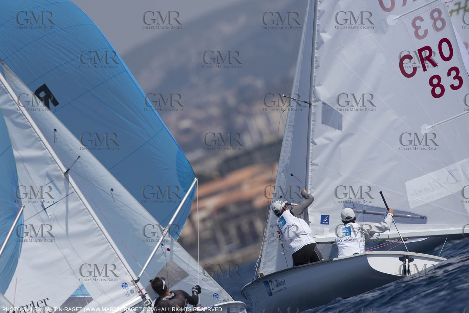 10 04 2015, Marseille (FRA), Yachting Club de la Pointe Rouge - Coupe Internationale de Printemps des 470, Day 3