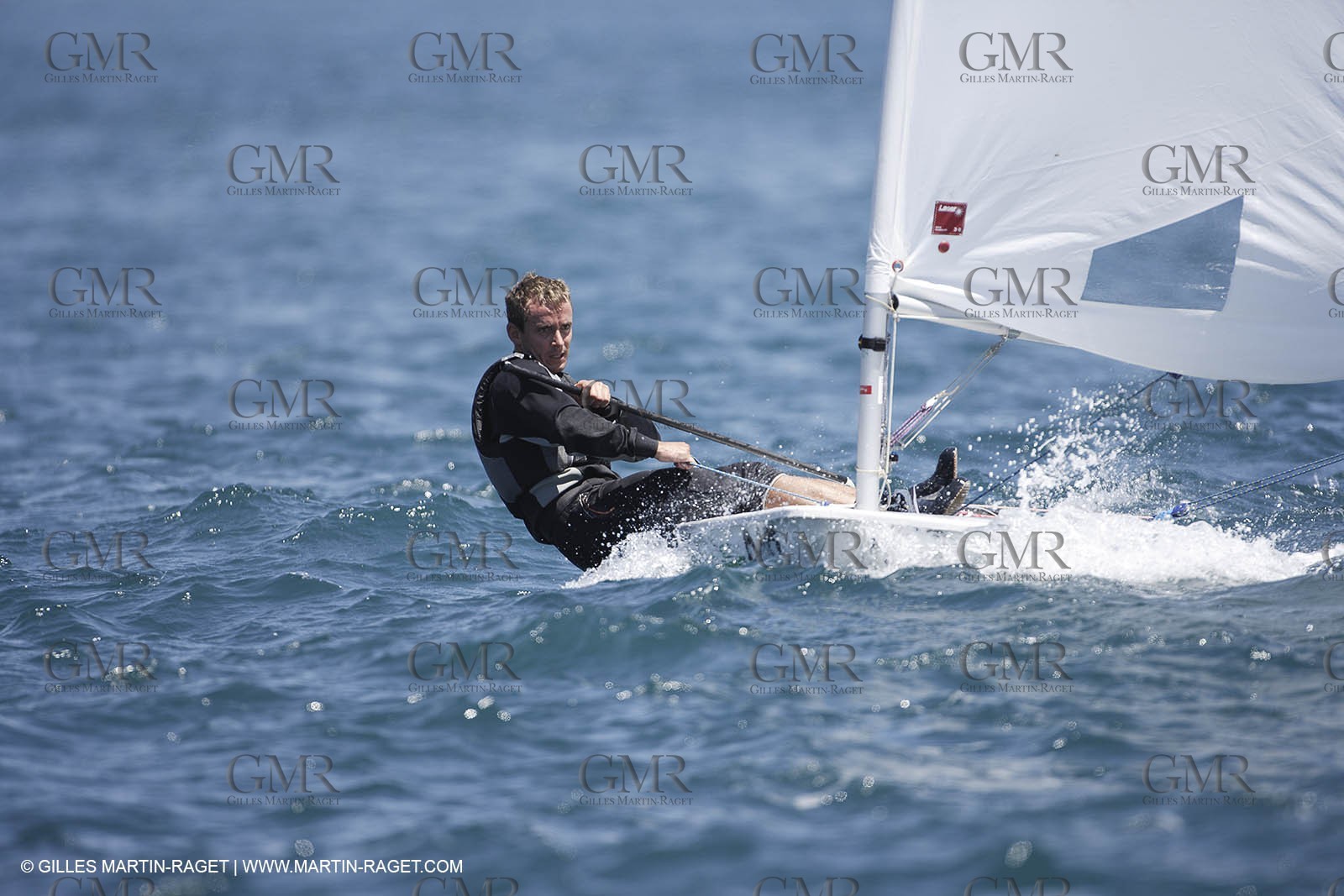 10-05-07 - ISAF SAILING WORLD CHAMPIONSHIPS - CASCAIS 2007 - DAY 7 - Laser - FRANCE - Pruvot Félix