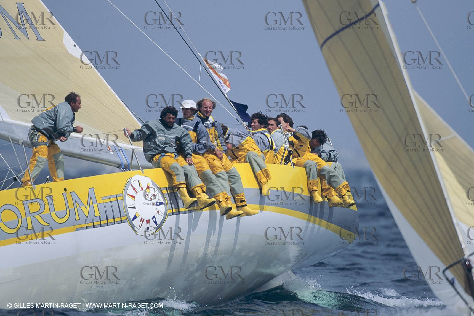 Sailing, Yacht Racing, Admiral's Cup, Cowes Week, Corum Sailing Team