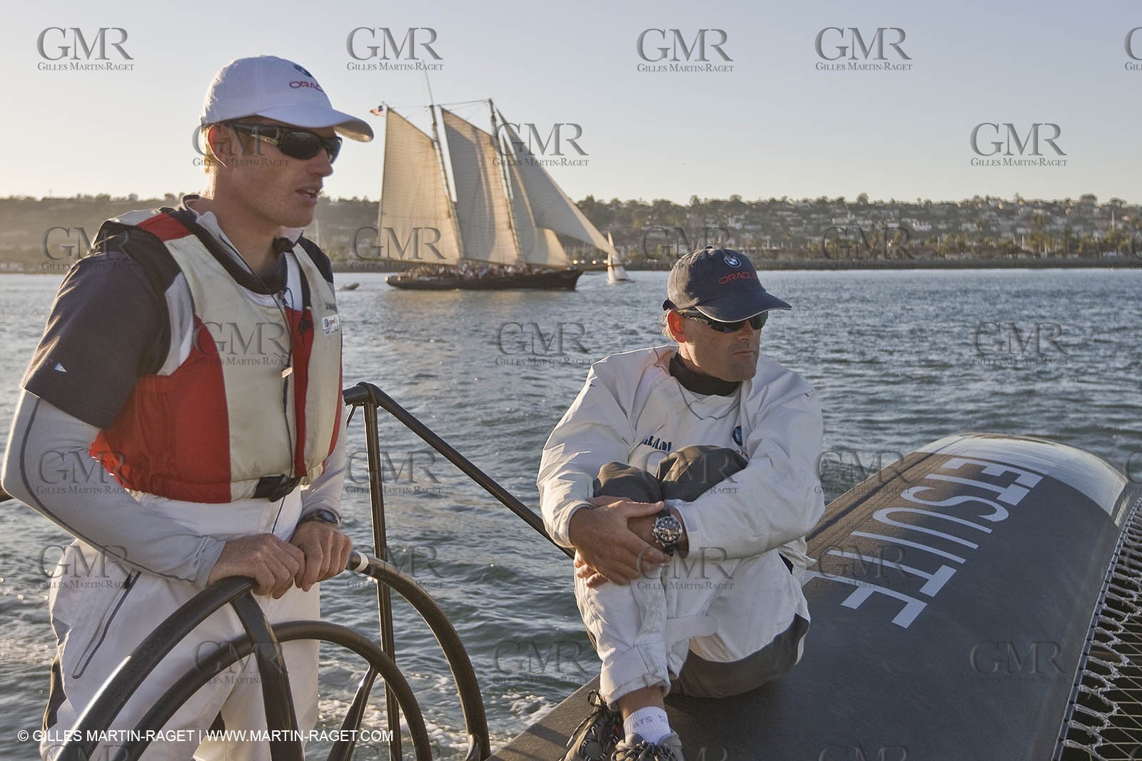 14 11 2008 - San Diego (CA, USA) - America's Cup - BMW ORACLE Racing - 90 ft trimaran sea trials - San Diego