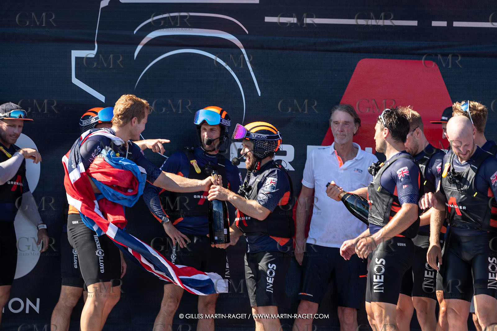 04 10 2024, Barcelona (ESP), 37th America's Cup, Louis Vuitton Cup Final, Race Day 7