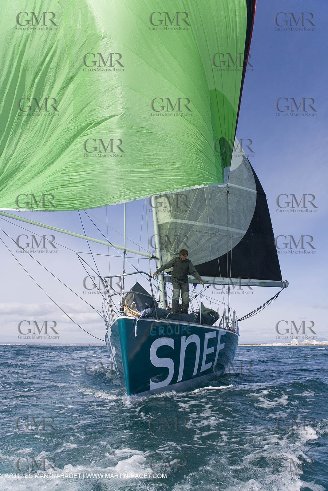 27 03 08- La Grande Motte- (FRA,34) Transat AG2R 2008- Jean-Paul Mouren- Laurent Pellecuer