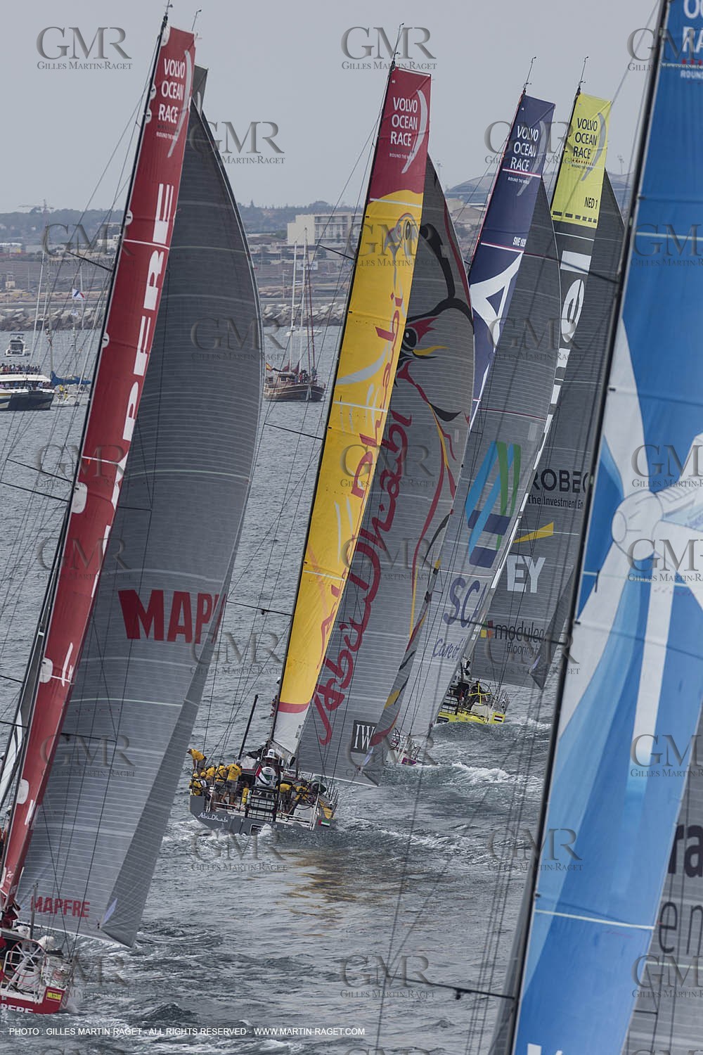 11 10 2014, Alicante (ESP), Volvo Ocean Race 2014-15, Team Alvimedica