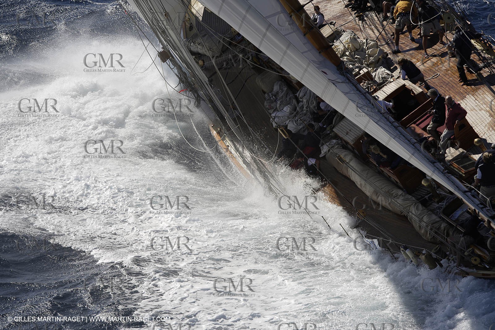 07 10 2006 - Saint Tropez (Fr) - Voiles de Saint Tropez 2006 - Classic Yachts - Mariette