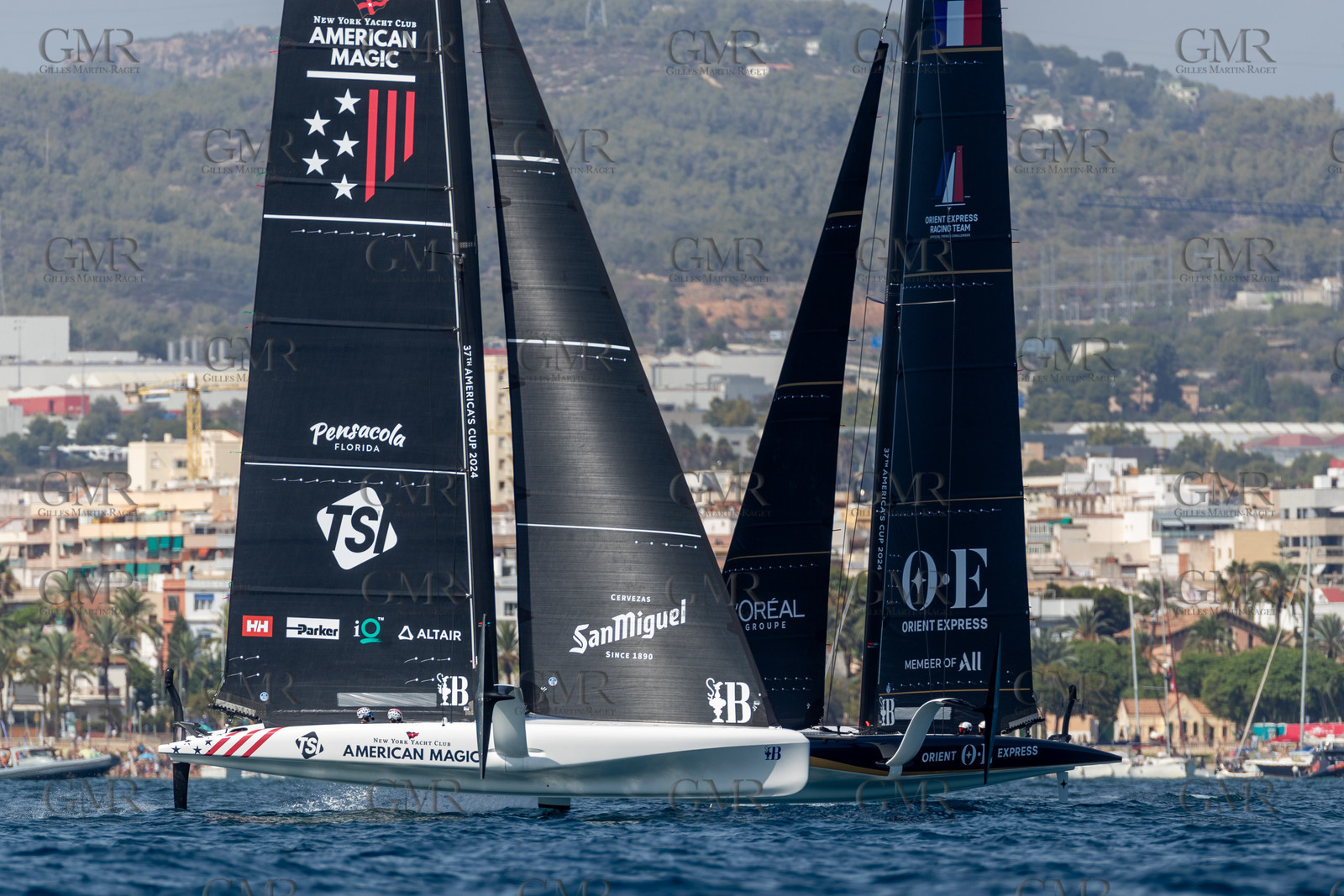 16 09 2023, Vilanova i La Geltru (ESP), 37th America's Cup, 1st Preliminary Regatta, Race Day 2