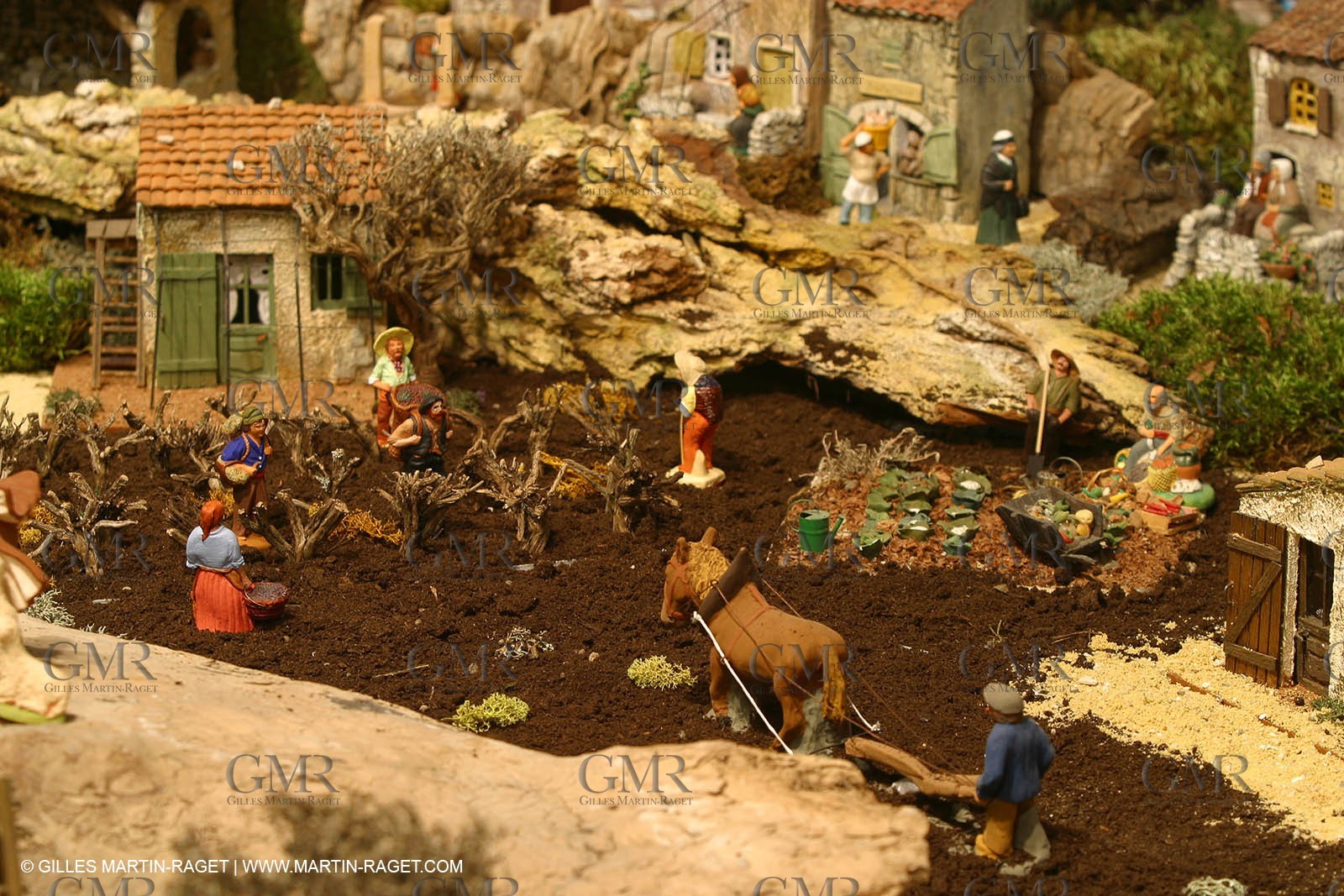 Great crib from les Saintes Maries de la mer (FRA, 13) for Christmas, December 2010