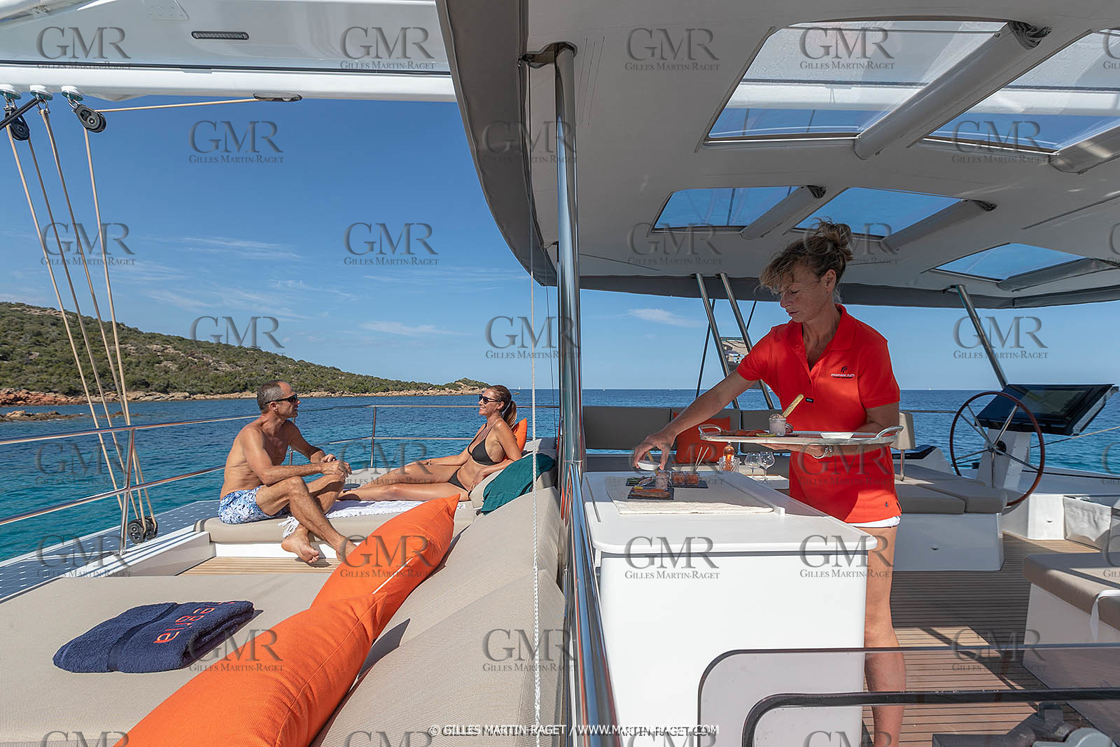 30 08 2018, Porto Vecchio (FRA, South Corsica) Chantier Fountaine-Pajot, Alegria 67