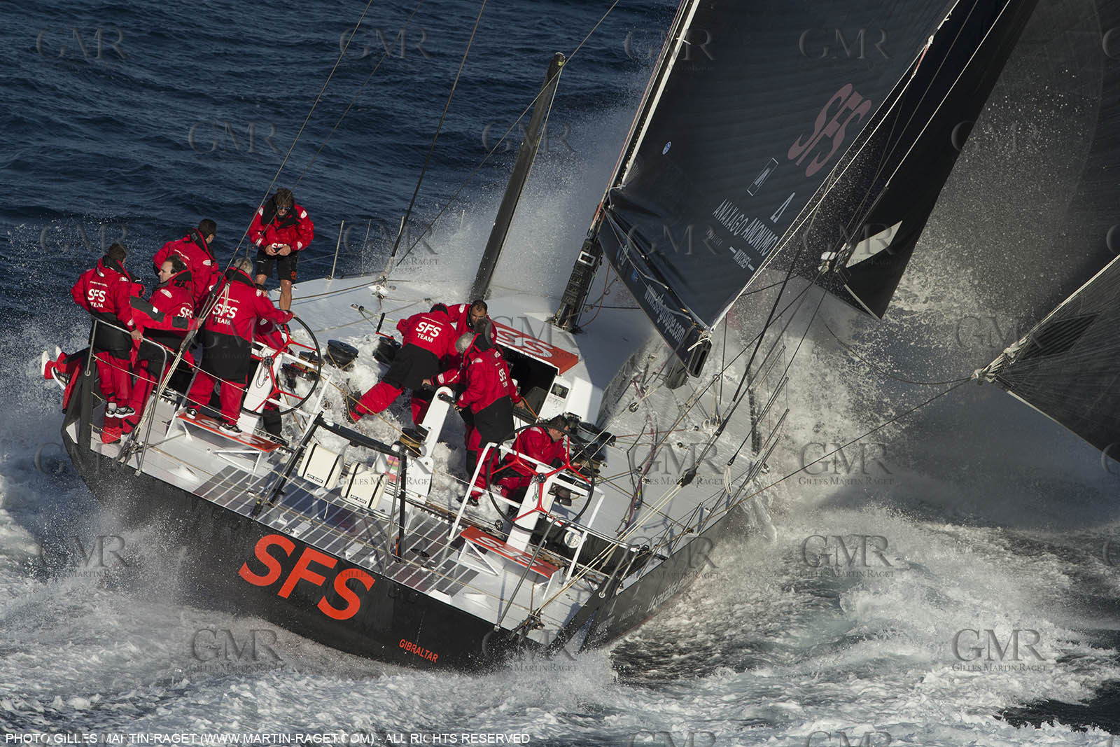 24 mars 2016   Marseille (FRA,13), SFS II (skipper Lionel Péan), dernière sortie d'entraînement avant la SNIM