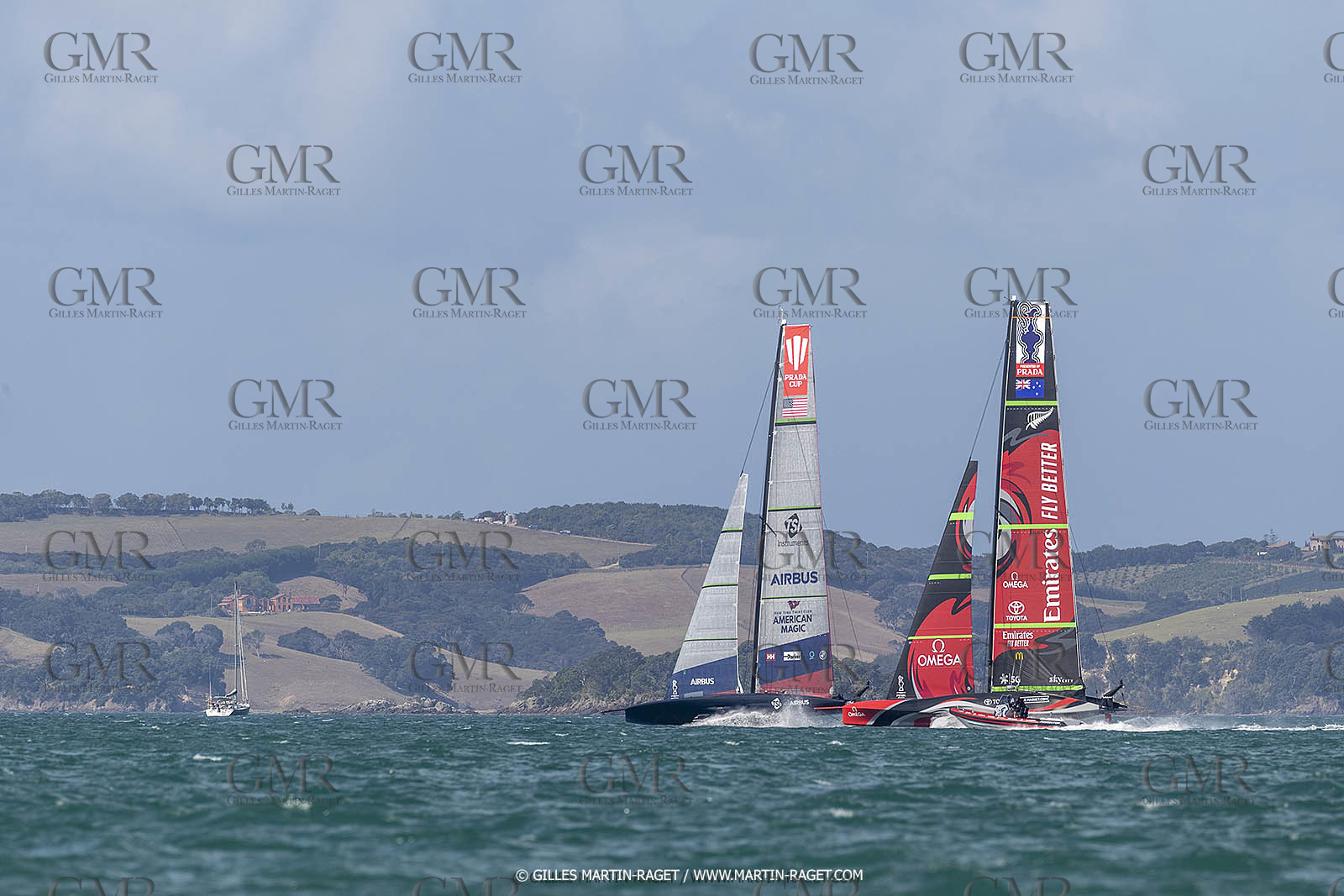 12 01 2021, Auckland (NZL), 36th America's Cup, Practice Racing