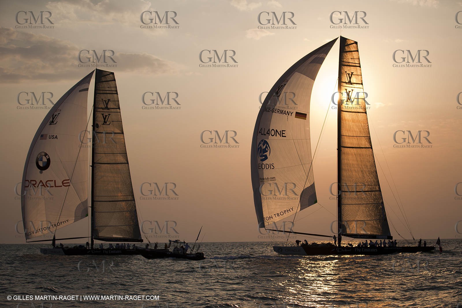 14 11 2010 - Dubai (UAE) - Dubai Louis Vuitton Trophy -  BMW ORACLE Racing - Race Day 1 - Vs All 4 one