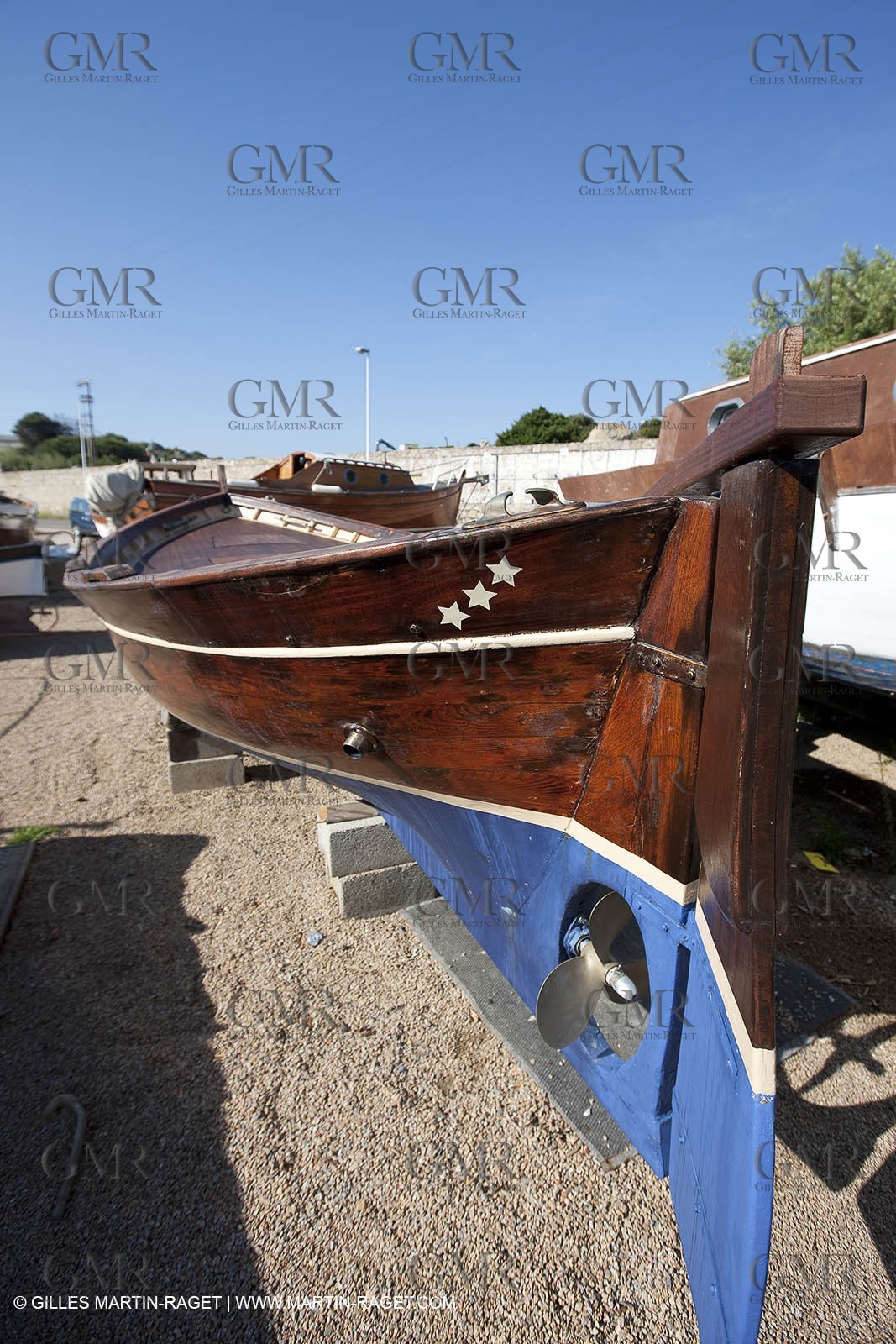 19 05 2010 - La Maddalena (ITA, Sardinia) - Carrano boatyard and Passo della Moneta Marina