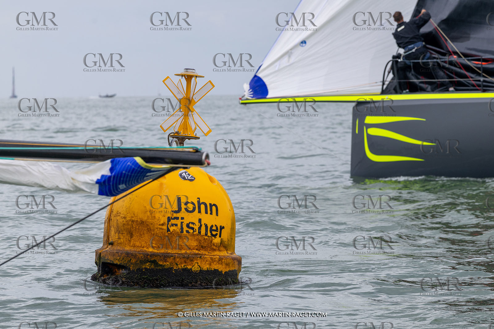23 07 2025, Cowes (UK, IOW), Admiral's Cup 2025, Inshore racing Day 2, Django Wallyrocket 51, Yacht Club Costa Smeralda (ITA)