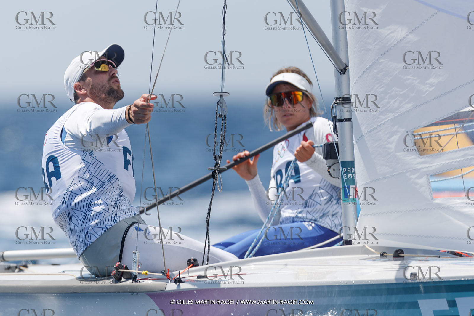 26 07 2024, Marseille (FRA), Paris 2024 Olympic Games, Sailing, Free trainings