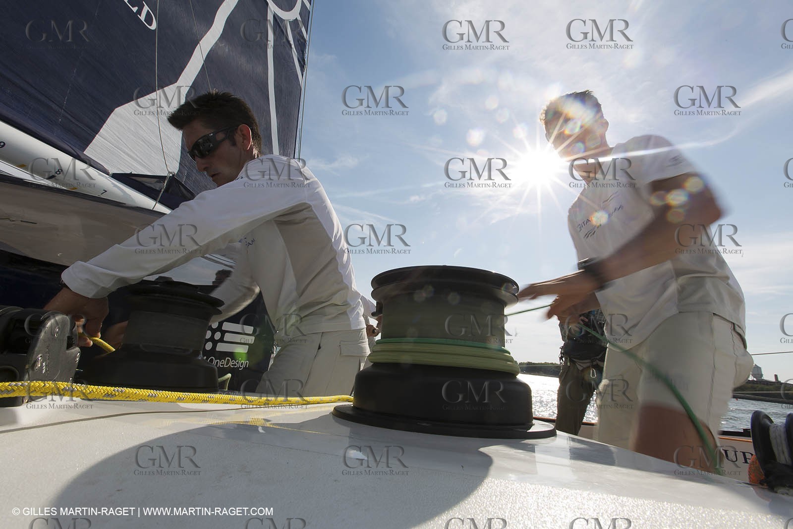 05 07 2012 - New York (USA) - Ocean Krys Race - Speed runs in fornt of NY city