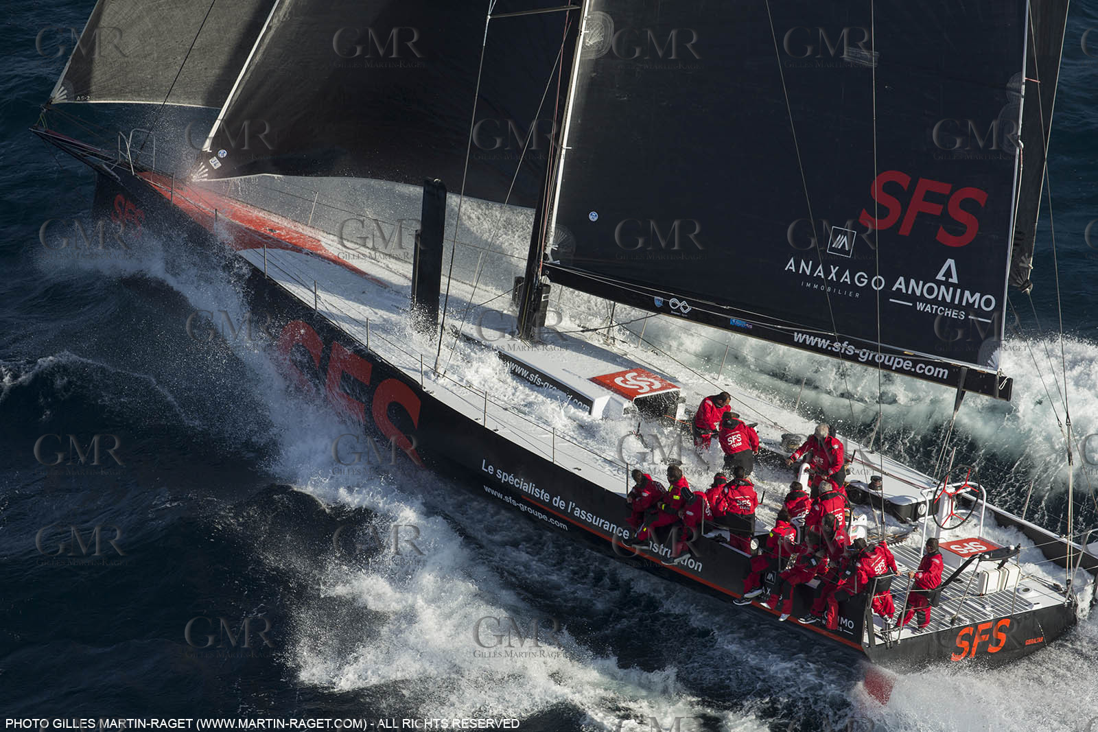 24 mars 2016   Marseille (FRA,13), SFS II (skipper Lionel Péan), last training before Marseille Sailing Week