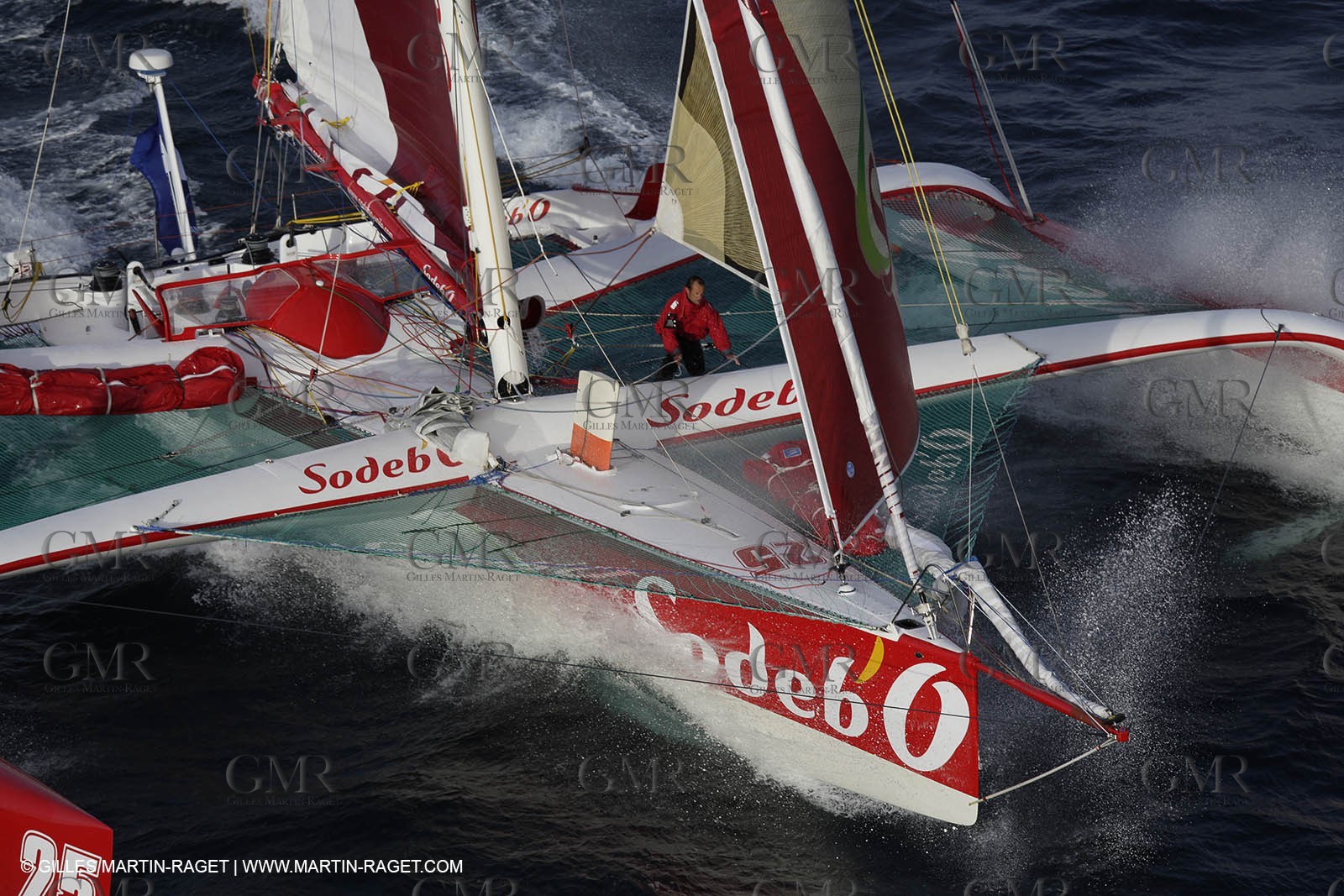11 10 2008  -Lorient (FRA)  -  Multis Orma - Sodebo (Thomas Coville) - Route du Rhum 2006 training
