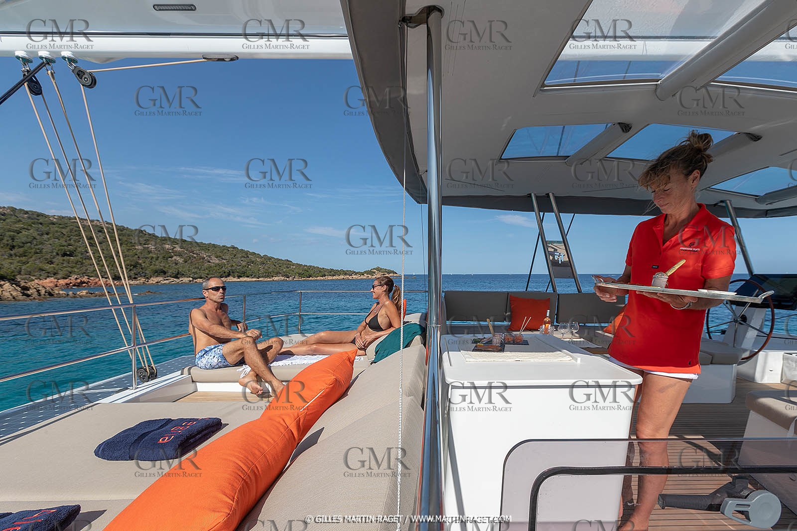 30 08 2018, Porto Vecchio (FRA, South Corsica) Chantier Fountaine-Pajot, Alegria 67