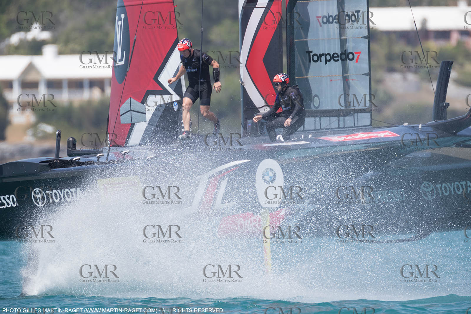 05 06 2017 - Bermuda (BDA) - 35th America's Cup Bermuda 2017 - Louis Vuitton America's Cup Playoffs semi-finals, Day 2