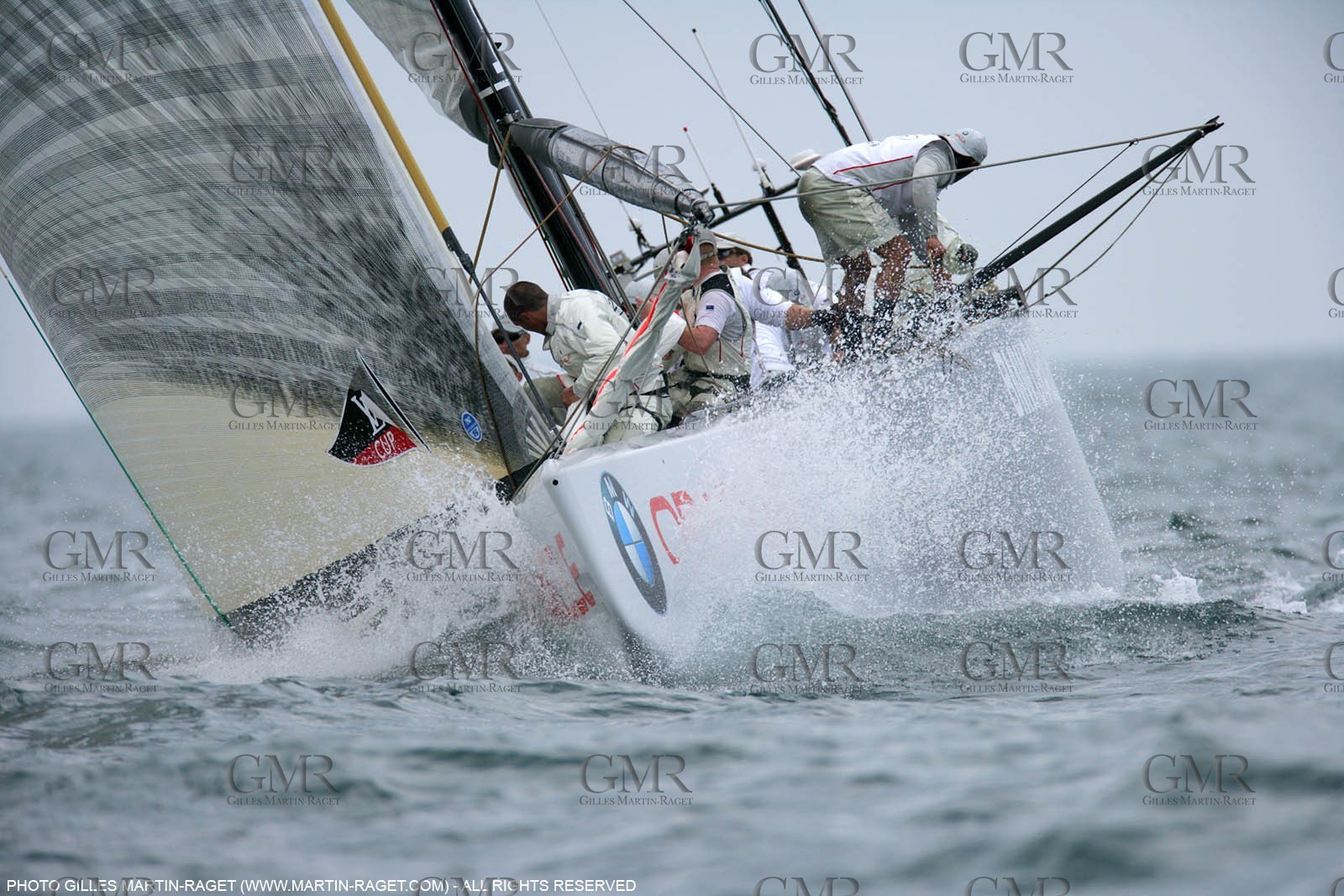 26 04 2007-Valencia (Spain)- 32nd America's Cup - Louis Vuitton Cup - RR1 - Day 11 - BMW ORACLE Racing