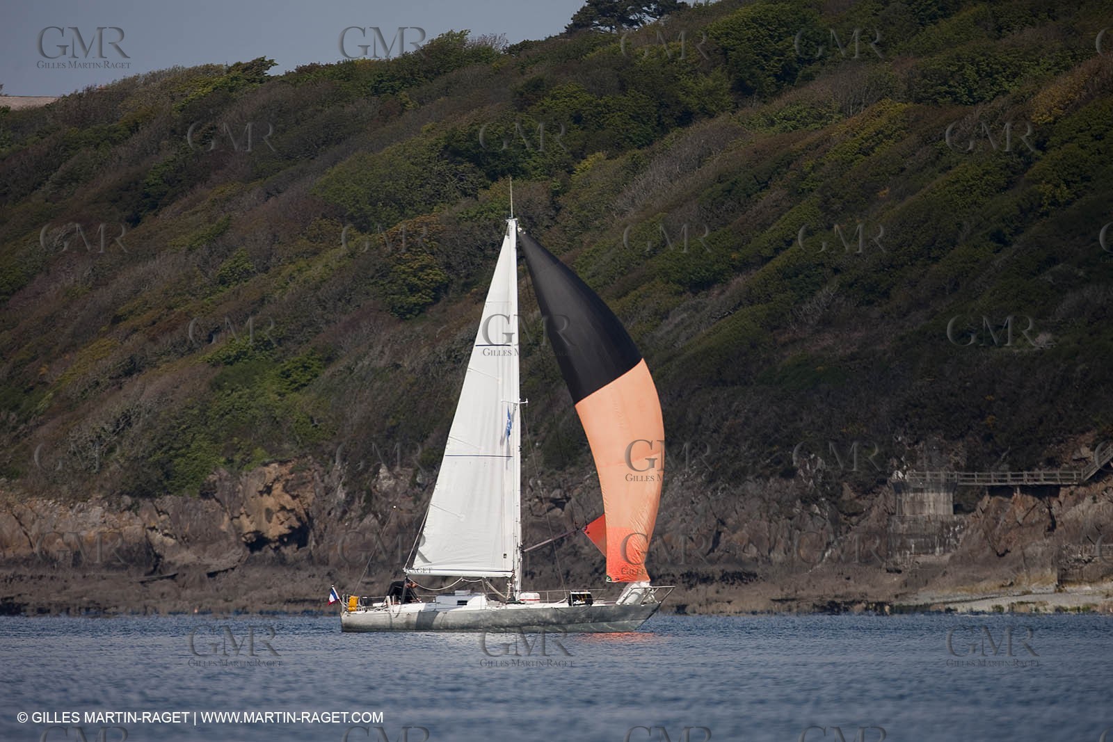 19 05 2010 - Brest (FRA,29) -  Pen Duick V in the Brest straight